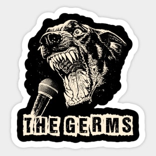 germs ll scream Sticker